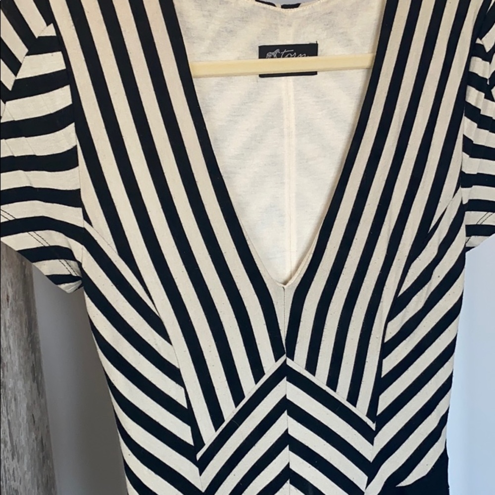 Torn by Ronny Kobo striped dress - Picture 7 of 7
